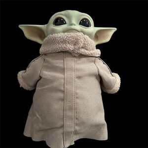 Star Wars The Mandalorian Baby Yoda Grogu 11"  Plush Toy by Mattel